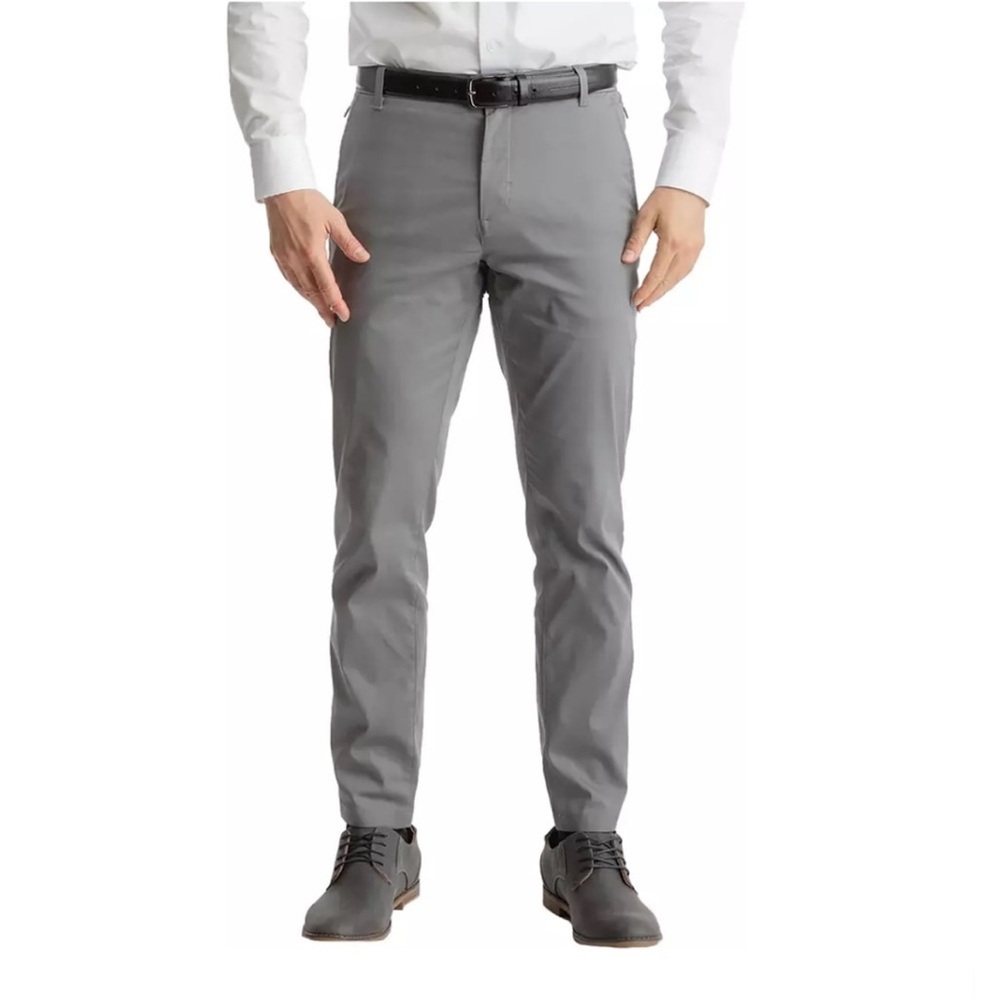 Bird Dogs Boom Of Your Boom Stick Khakis Pants Gray‎ Men Size 34x32 Slim Fit